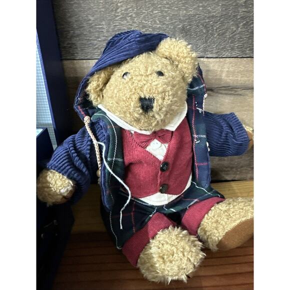 2000 Mervyn’s Boy Bear Includes 3 Outfits & Case In Box - Picture 2 of 8